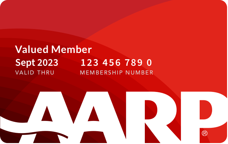 Picture of AARP Membership Card
